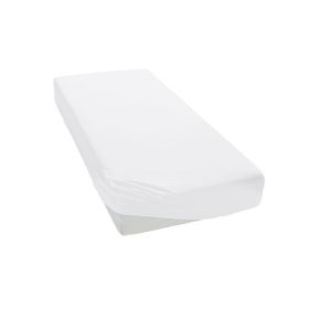 Pamut strech lepedő 50x80cm - Fehér
