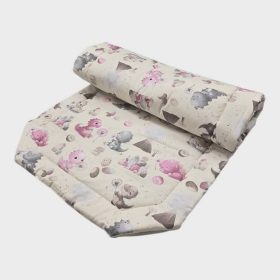 Óvodai derékalj - Rózsaszín Dínók