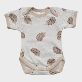 Rövid ujjú, békanyakú body - Sünik/68