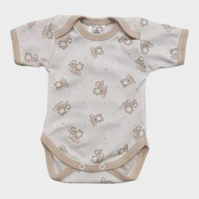 Rövid ujjú, békanyakú body - Koalák/68