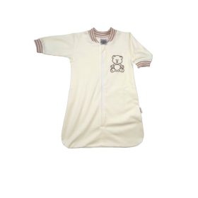   PAMUT hálózsák hímzett (H) - Ecrü - Maci/80 (Több méret)