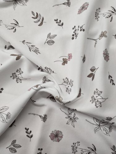 Mintás pamut babatakaró 70x90 - Őszi rét