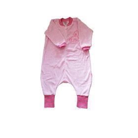 PLÜSS hálózsák hímzett (SZ.H.) - Rózsaszín - Bari/92