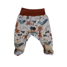 Pocaknadrág pamut, mintás - Zsiráf/56