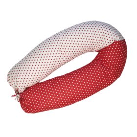 Baba-Mama párna Vatelines XL - Fehér/Piros