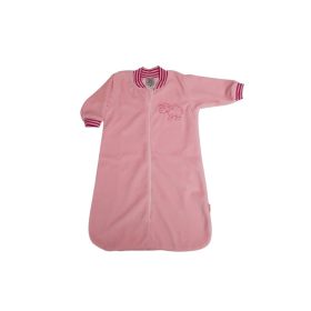 PLÜSS hálózsák hímzett (H) – Sötét Rózsaszín