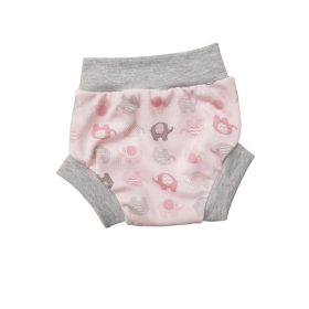 Pelenkára húzható bugyi – Rózsaszín Elefánt