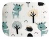 Textil pelenka - Menta Őz/70x80