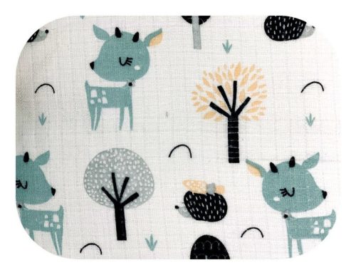 Textil pelenka - Menta Őz/70x80
