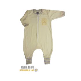   PAMUT hálózsák hímzett (SZ.H.) - Sárga - Oroszlán/56 (Több méret)