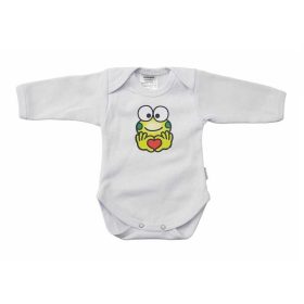 Hosszú ujjú, békanyakú body - Béka/74